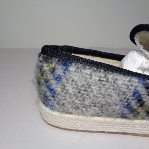 Steve Madden Size 7 M PAXTYN Red Plaid New Loafers - Picture 3 of 14